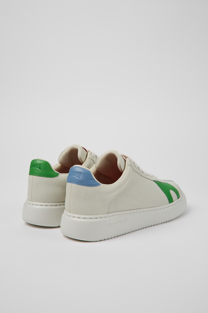 Camper Twins - Zapatillas blancas de piel para mujer
