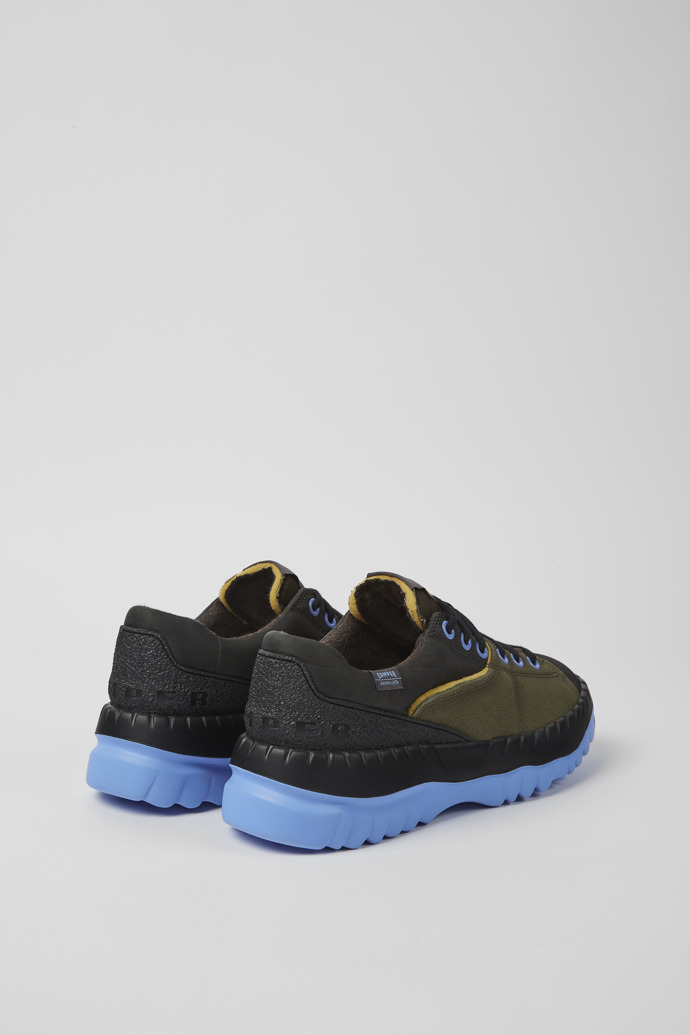 Camper Teix - Zapatos de mujer de tejido reciclado en verde y gris