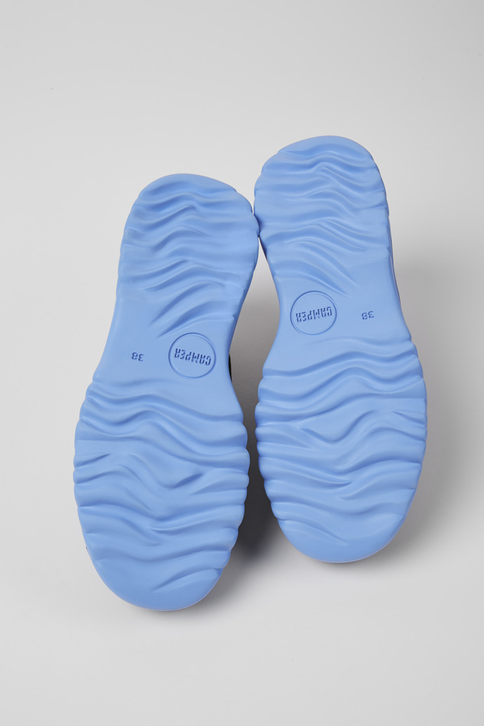 Camper Teix - Zapatos de mujer de tejido reciclado en verde y gris