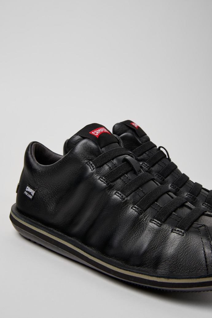 Camper Beetle - HYDROSHIELD - Botines negros de piel para hombre.