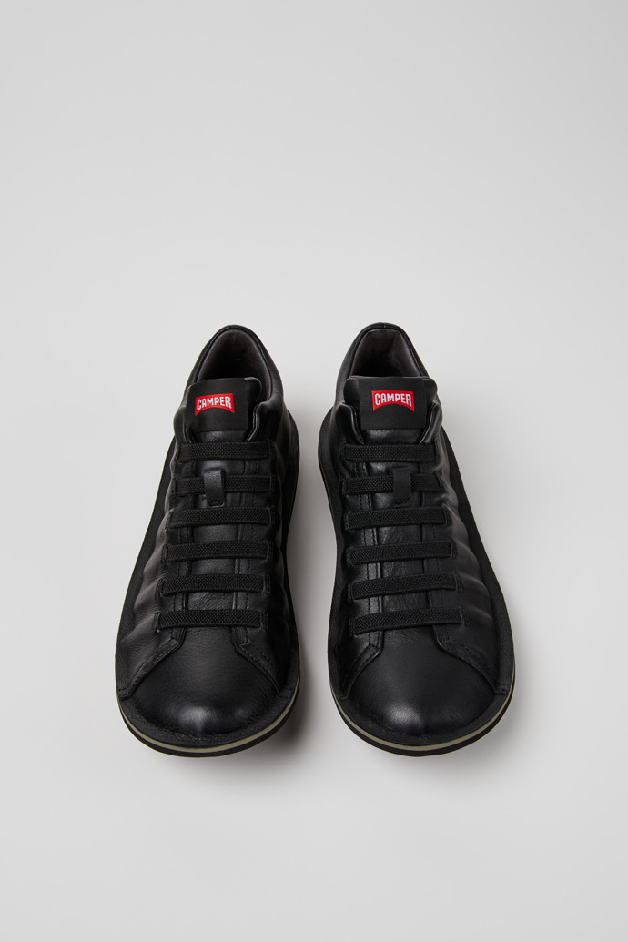 Camper Beetle - HYDROSHIELD - Botines negros de piel para hombre.