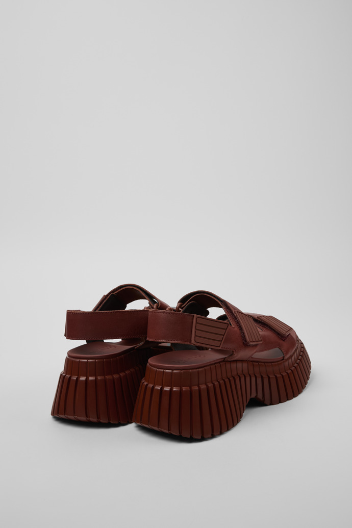 Camper BCN - Sandalias rojas de piel para mujer