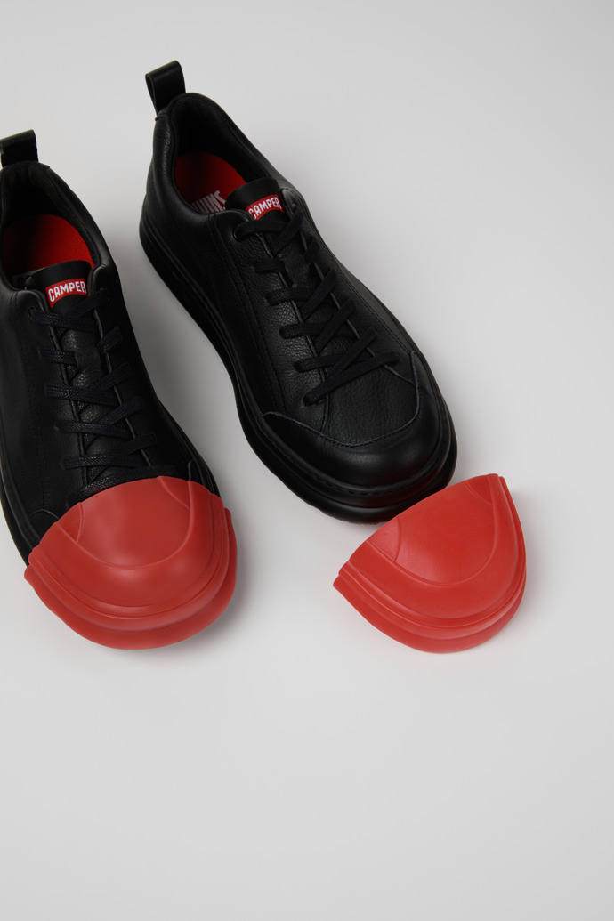 Camper Junction Runner Toe Caps - Puntera de goma roja.