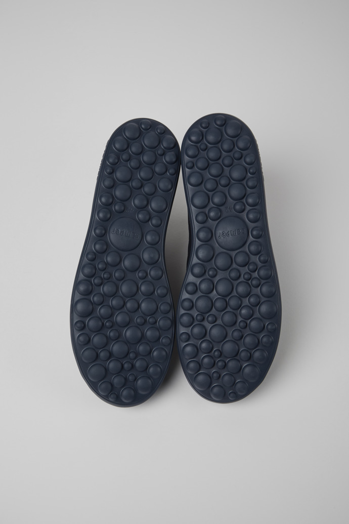 Camper Pelotas XLF - Zapatillas azules para hombre de textil y nobuk.