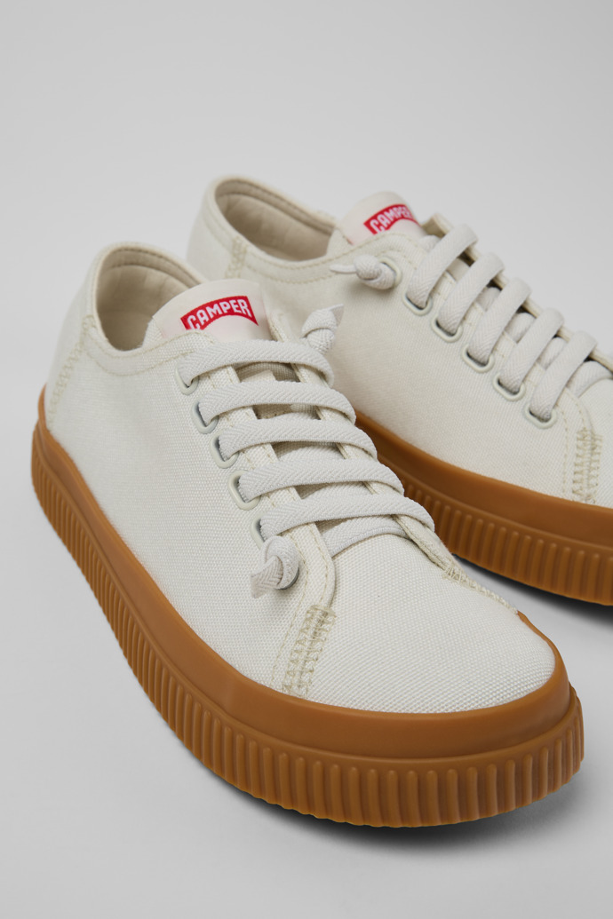 Camper Peu Roda - Zapatos blancos para mujer de TENCEL Lyocell.