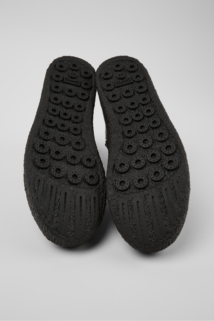 Camper Peu Terreno - Bota safari de piel azul para hombre