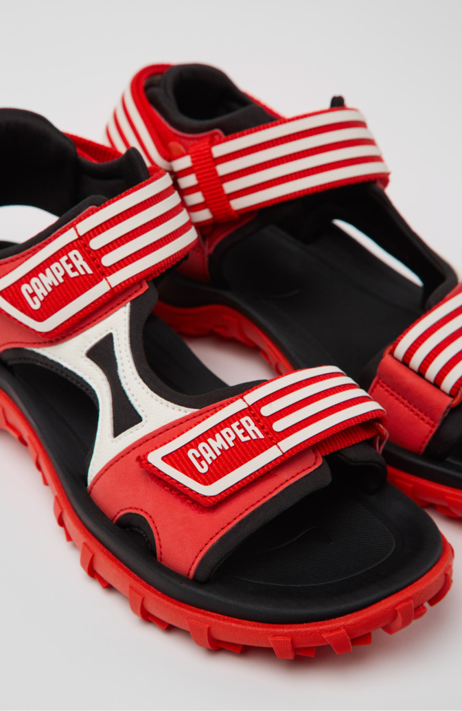 Camper Drift Trail Sandal - Sandalias de piel multicolor para mujer.