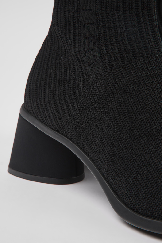 Camper Kiara TENCEL - Botas negras de tela para mujer