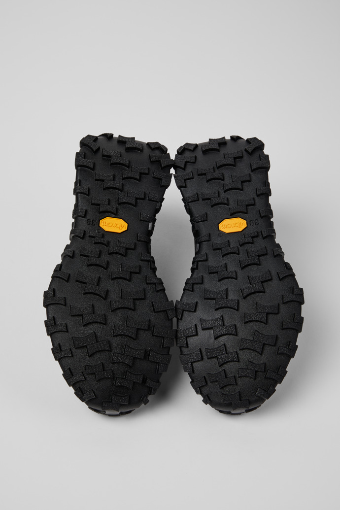 Camper Drift Trail - Botines negros de piel para mujer.