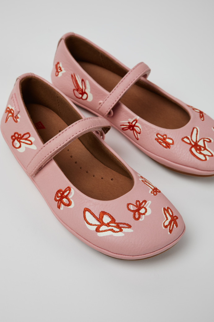Camper Twins - Bailarinas de piel multicolor para niño.