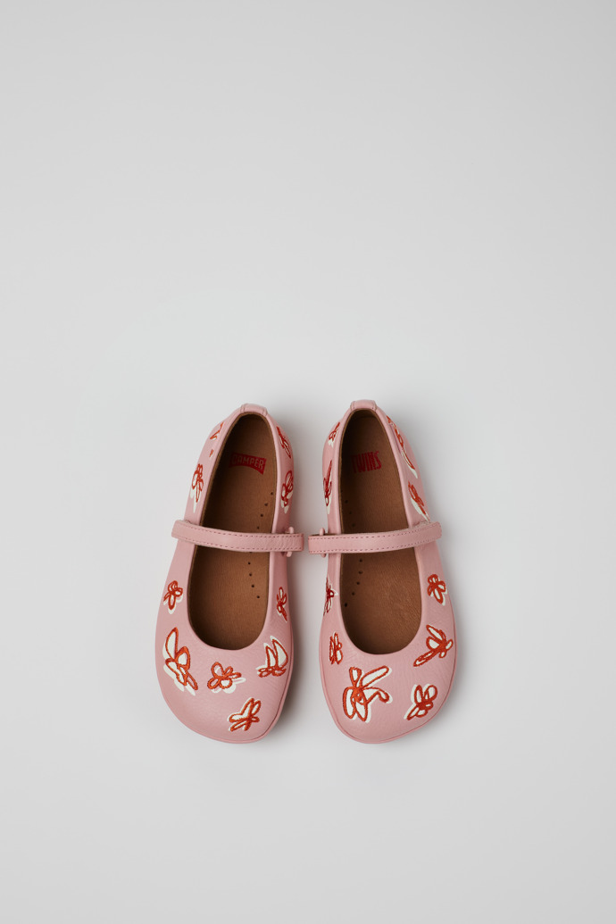 Camper Twins - Bailarinas de piel multicolor para niño.