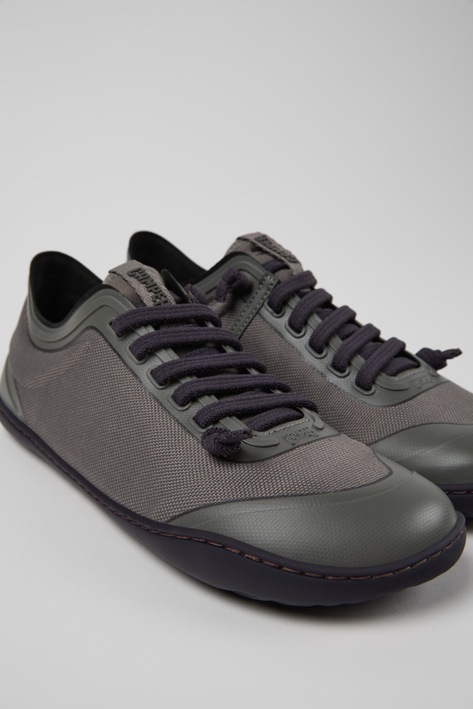 Camper Peu - Zapatilla textil gris para mujer