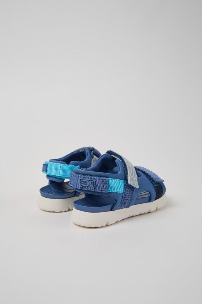 Camper Twins - Sandalias infantiles multicolor de textil.
