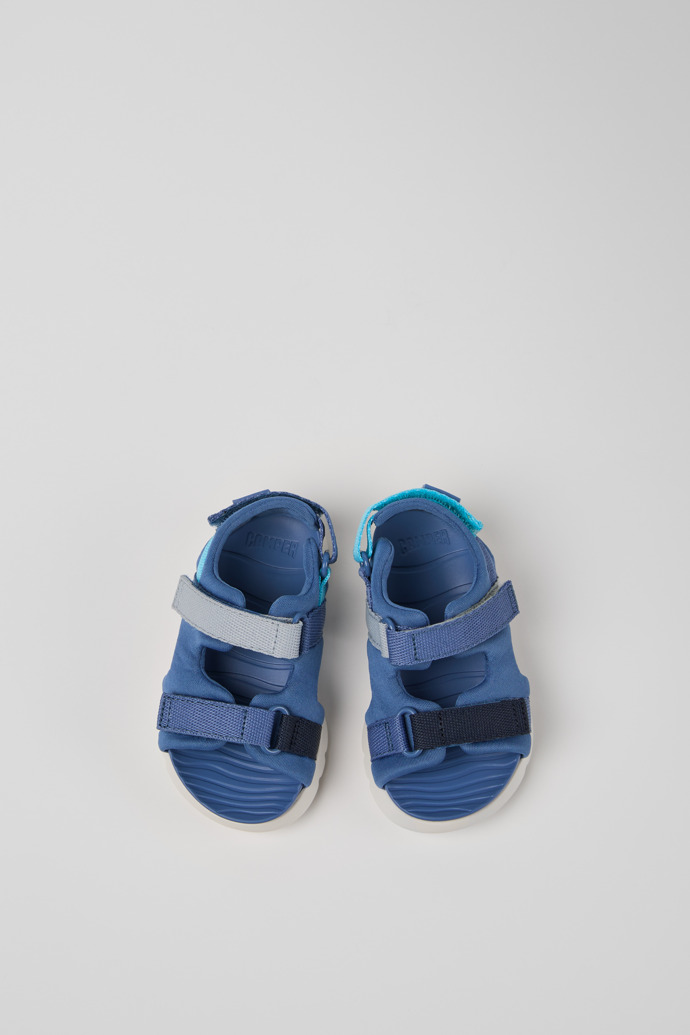 Camper Twins - Sandalias infantiles multicolor de textil.