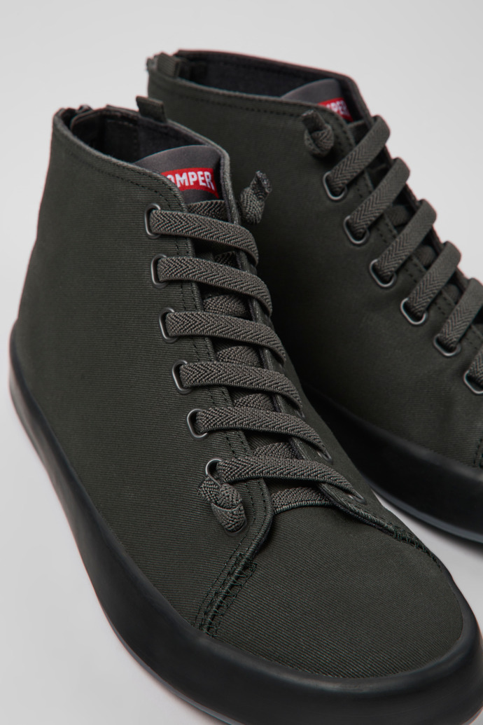 Camper Andratx - Zapatillas altas grises de tela para hombre