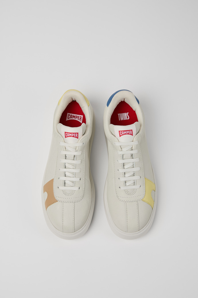 Camper Twins - Zapatillas multicolor de piel para mujer.