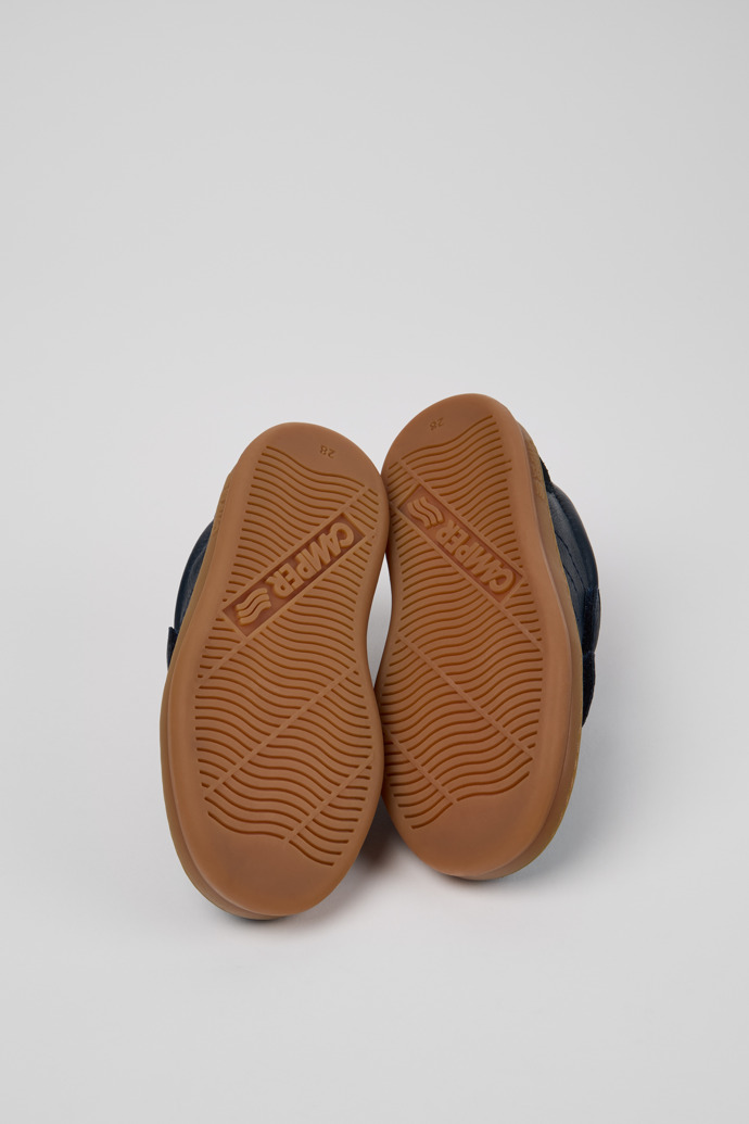 Camper Runner - Zapatillas multicolor para niños de piel y nobuk.