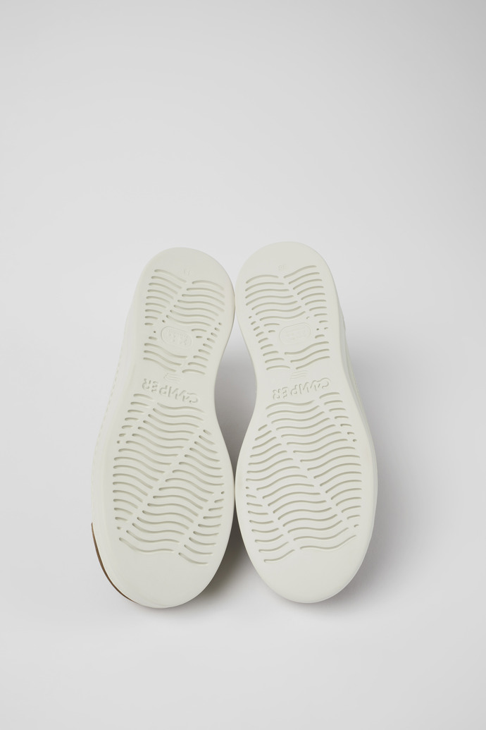 Camper Runner Up - Zapatillas marrones de piel nobuk para mujer.