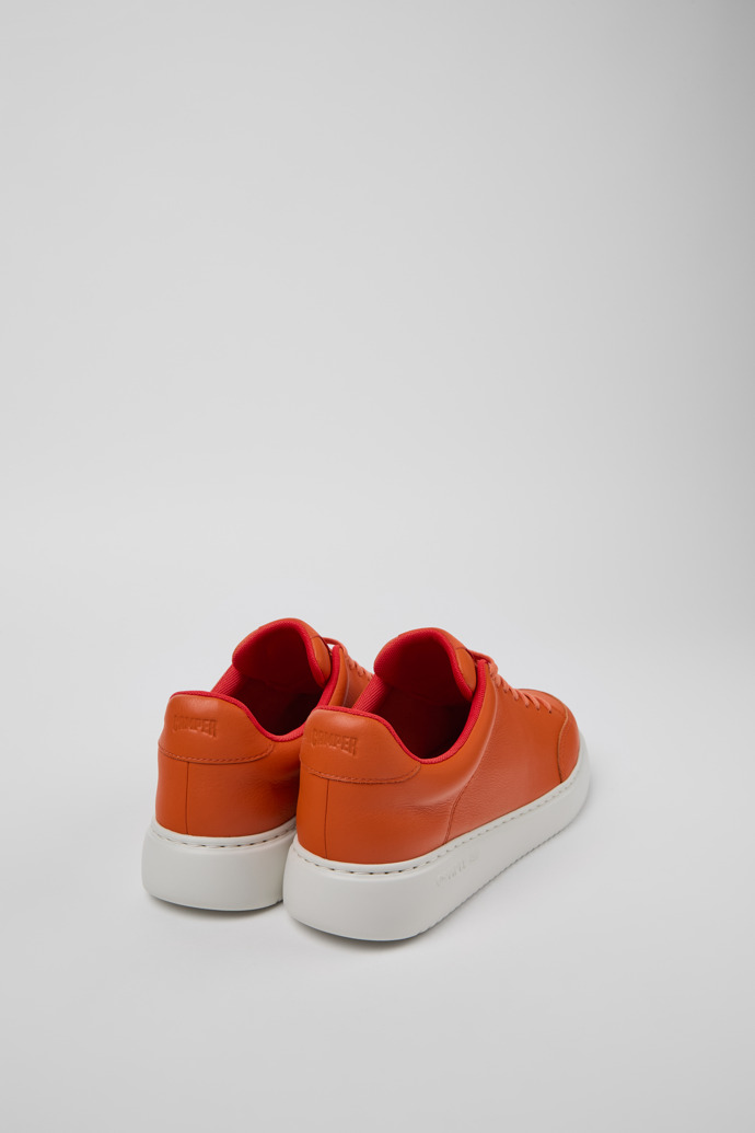 Camper Runner K21 - Zapatillas de piel naranja para mujer