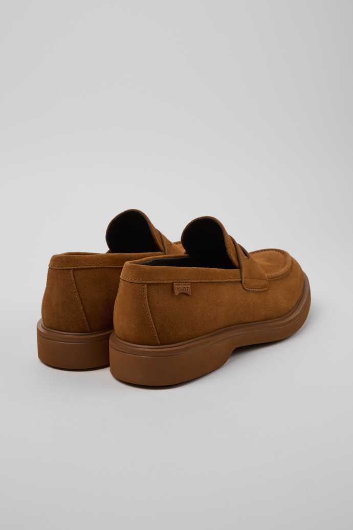 Camper Norman - Zapato marrón para hombre fabricado en piel nobuk.