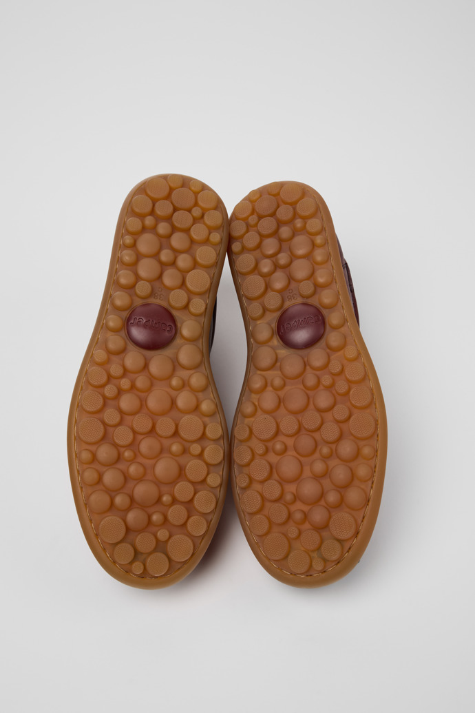 Camper Pelotas - Zapatos de piel multicolor para mujer.