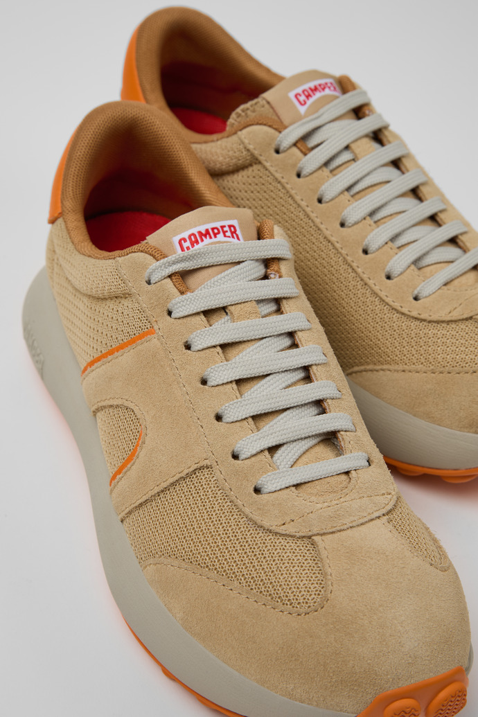 Camper Pelotas Athens - Zapatillas multicolor para mujer de PET reciclado y nobuk.