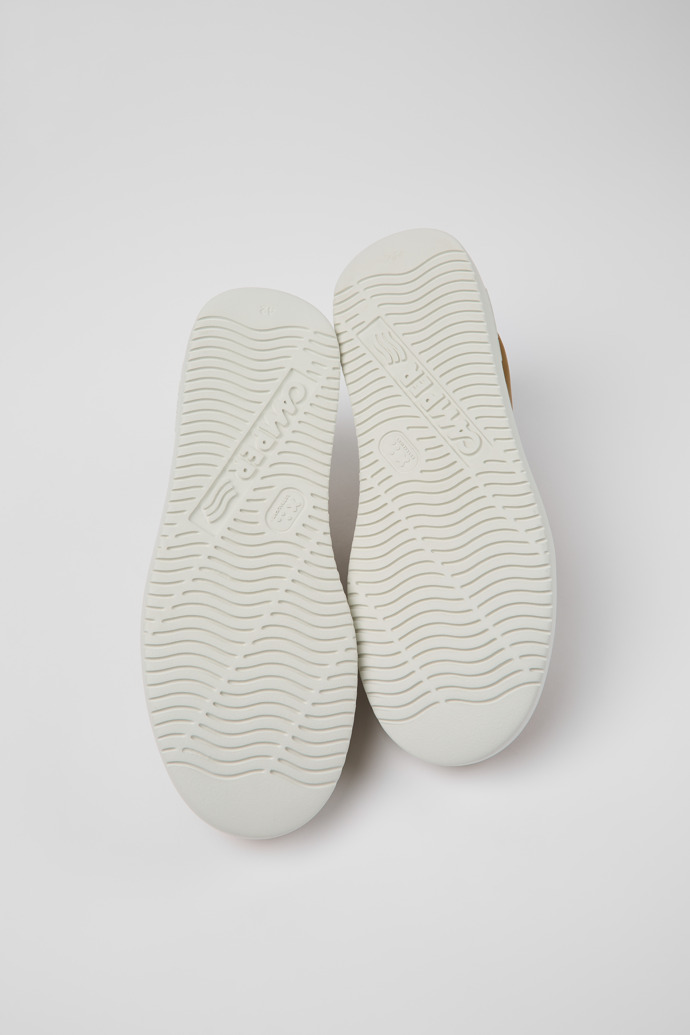 Camper Twins - Zapatillas de piel marrón para hombre