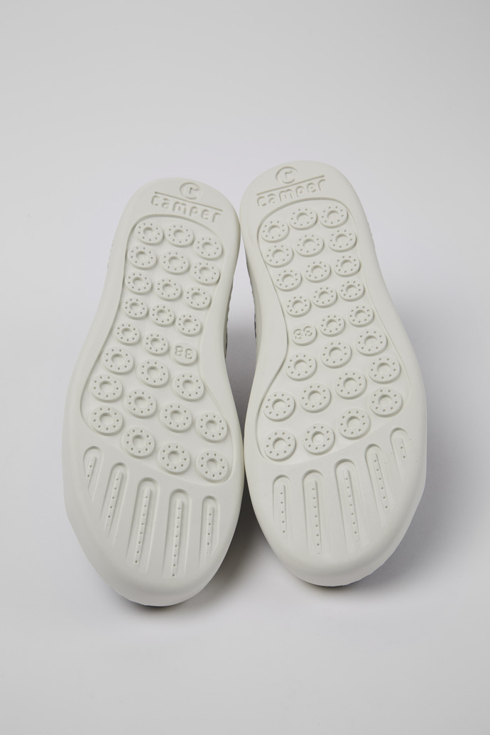 Camper Peu Touring - Zapatilla gris de piel para mujer