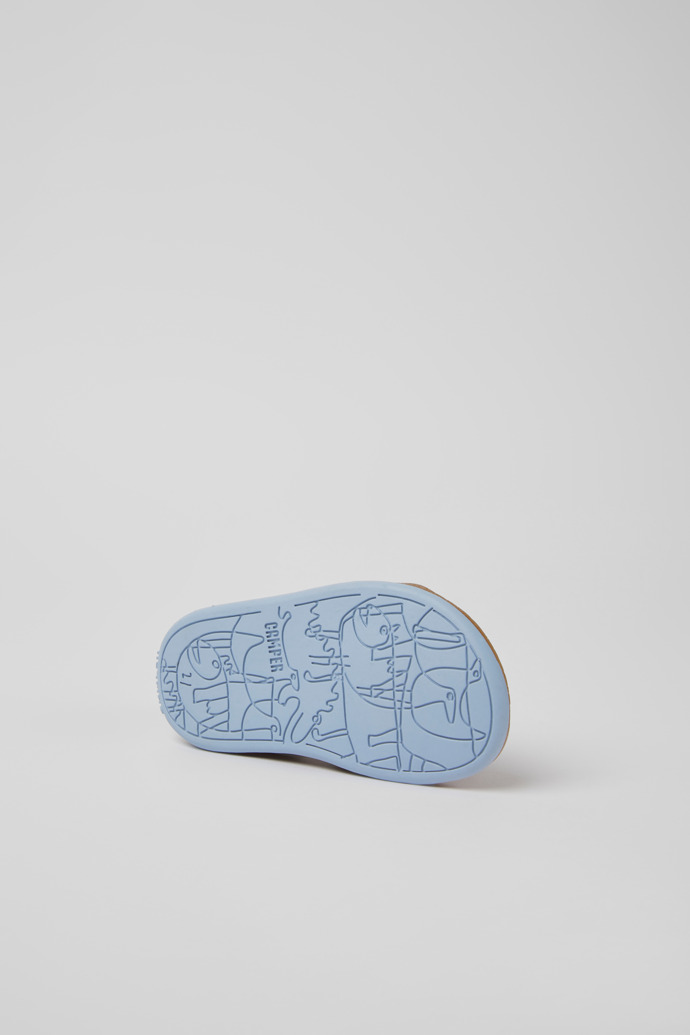 Camper Bicho - Sandalia de piel azul marino para niño