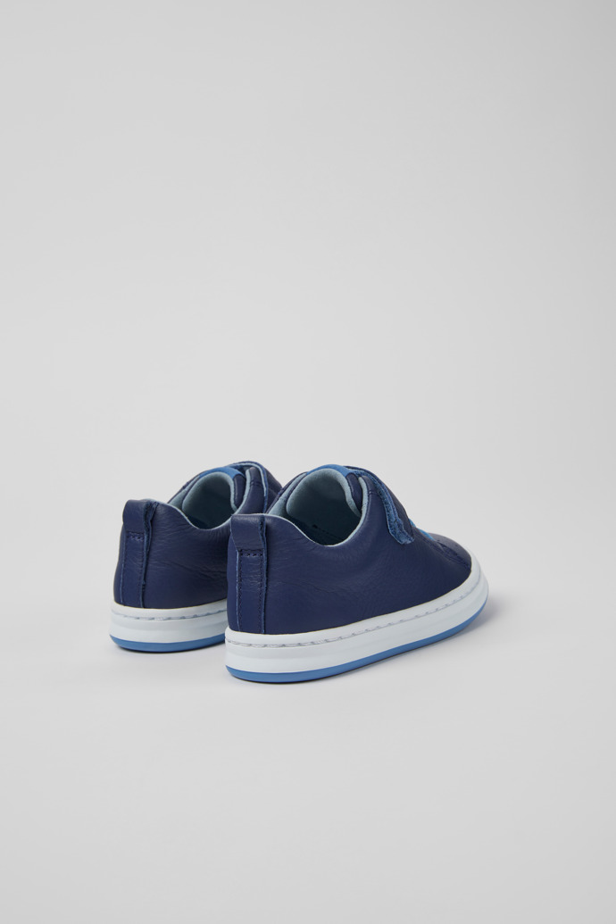 Camper Runner - Zapatillas de piel azul para niños