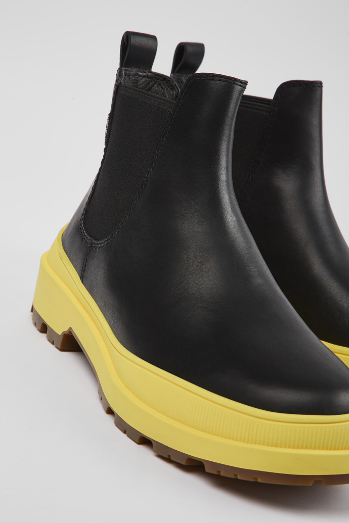 Camper Brutus Trek HYDROSHIELD MICHELIN - Botines negros de piel para mujer