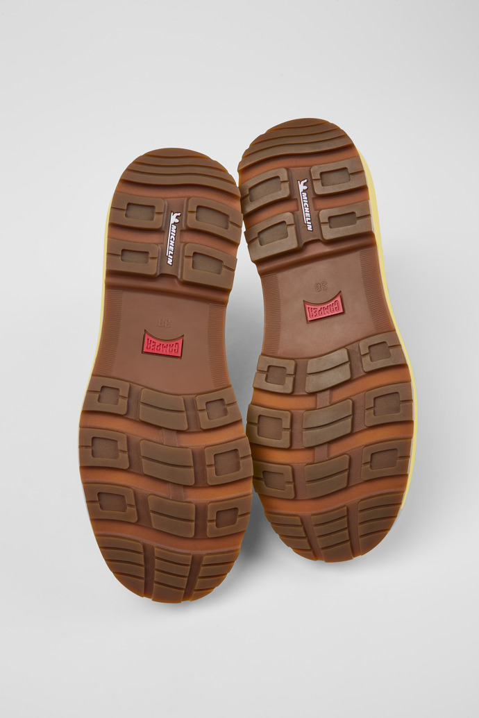 Camper Brutus Trek HYDROSHIELD MICHELIN - Botines negros de piel para mujer