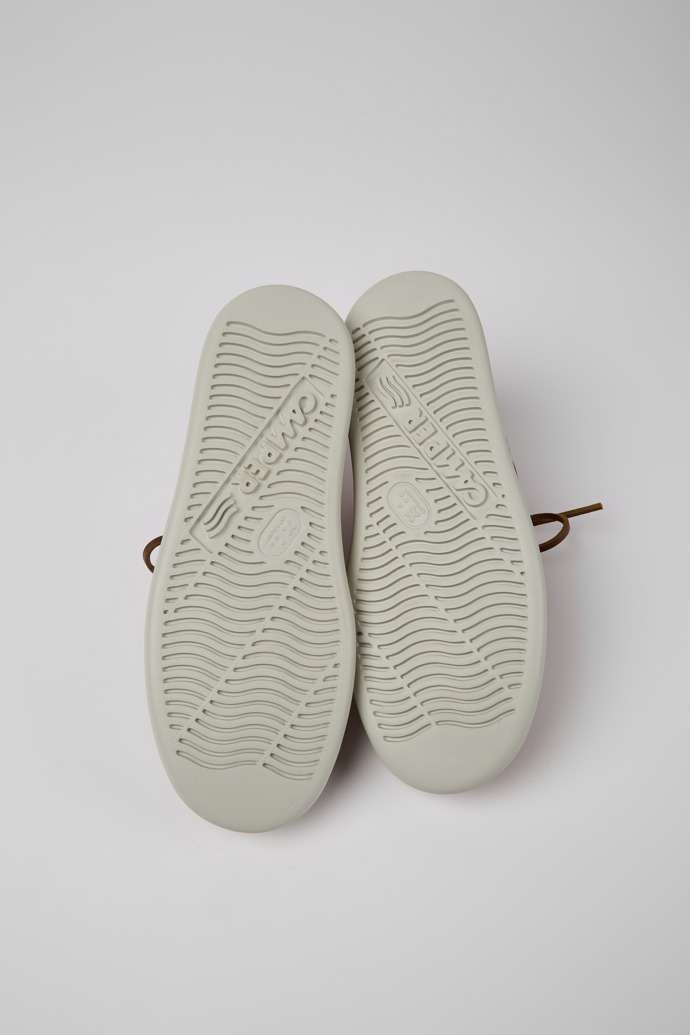 Camper Runner - Zapatillas rojas para hombre fabricadas con algodón reciclado