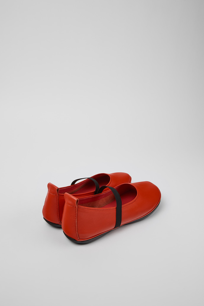 Camper Right - Zapatos Mary Jane de piel rojos para mujer