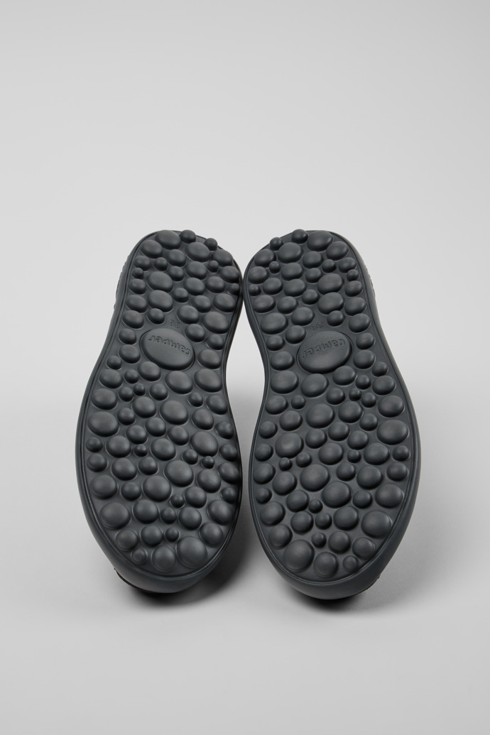 Camper Pelotas XLite - Zapatillas deportivas grises para mujer de PET reciclado y piel nobuk.