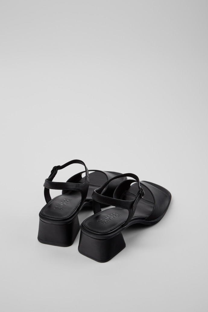 Camper Kora Sandal - Sandalias negras de piel para mujer