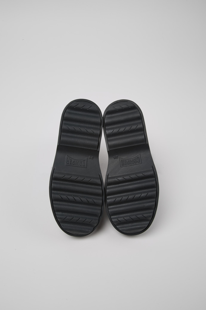 Camper Norte - Botines de piel para niños en negro