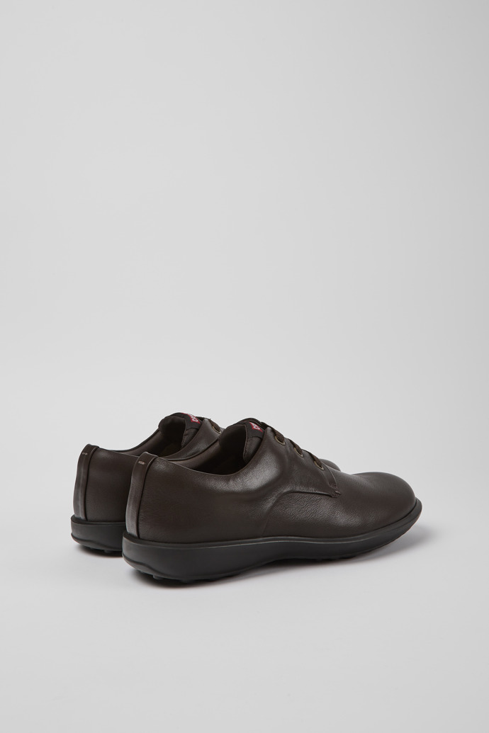 Camper Atom Work - Zapatos de piel marrón para hombre.