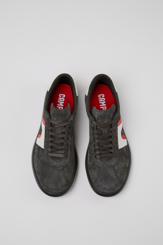 Camper Pelotas Soller - Zapatillas de piel nobuk multicolor para mujer.