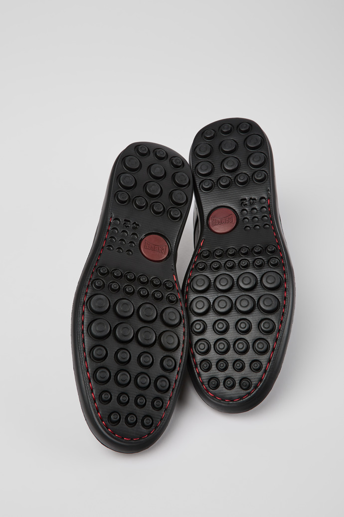 Camper Atom Work - Zapato negro de piel para hombre.