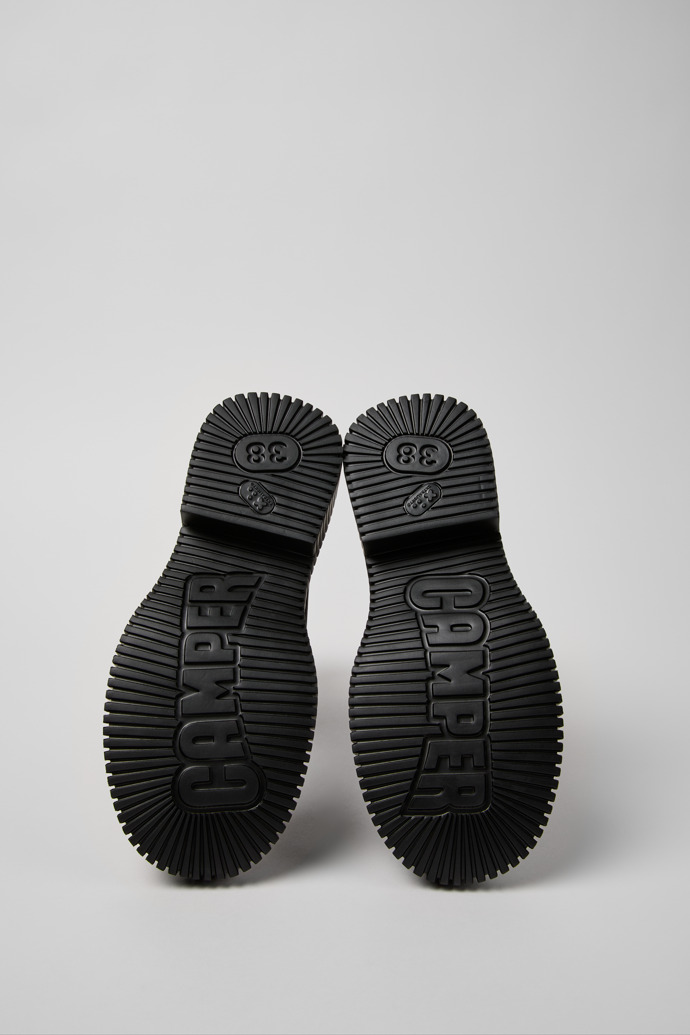 Camper Pix Berlin - Botines negros de piel nobuk para mujer.