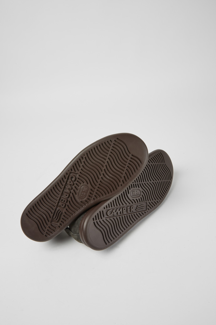 Camper Runner - Piel nobuk gris oscuro