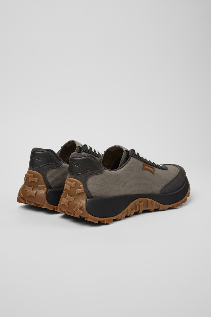 Camper Drift Trail - Zapatillas grises de textil y piel nobuk para hombre.