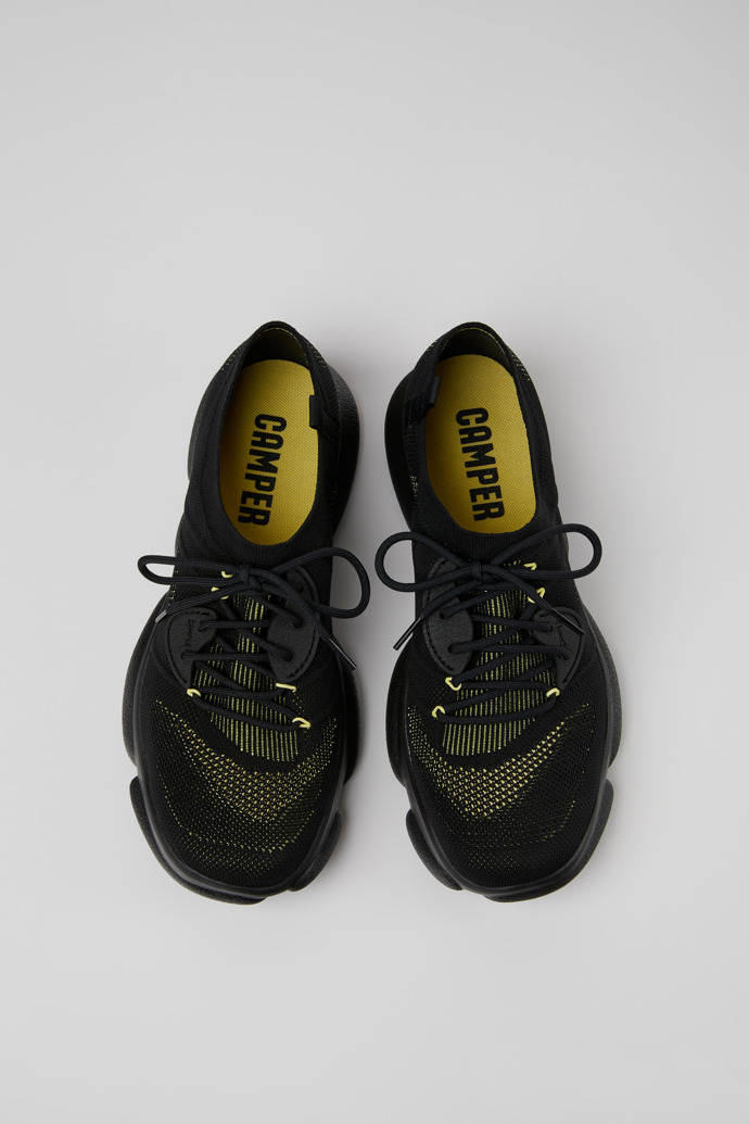 Camper Karst - Zapatillas negras de tela para hombre