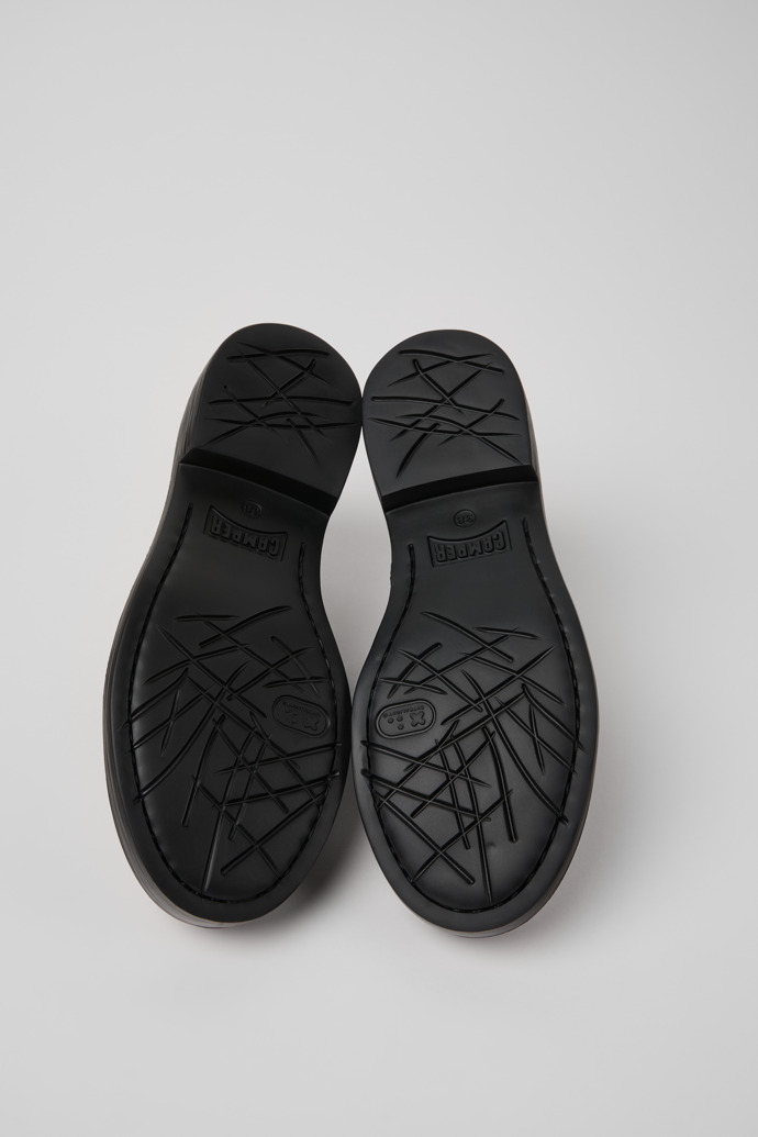 Camper Dean - Zapatos negros de piel para mujer.