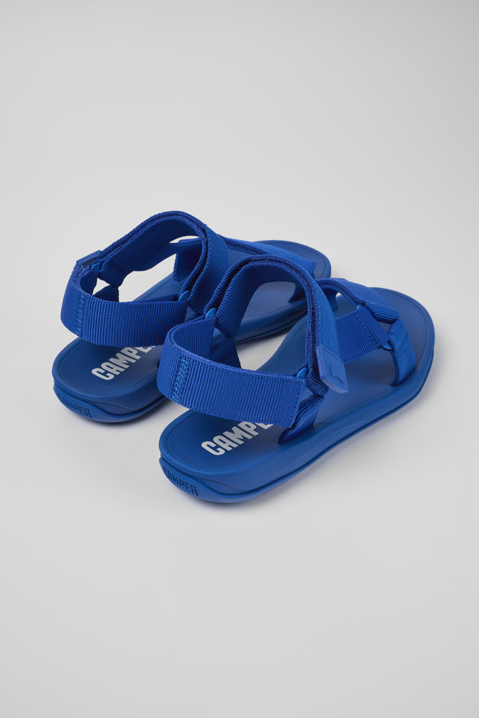 Camper Match - Sandalias azules de tela para hombre