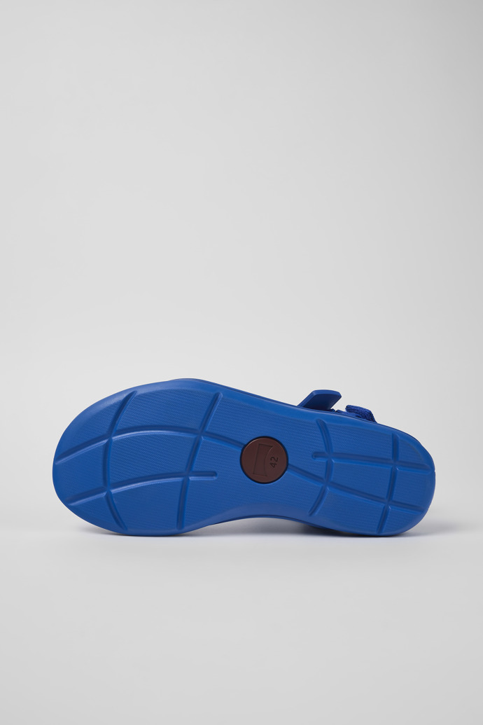 Camper Match - Sandalias azules de tela para hombre