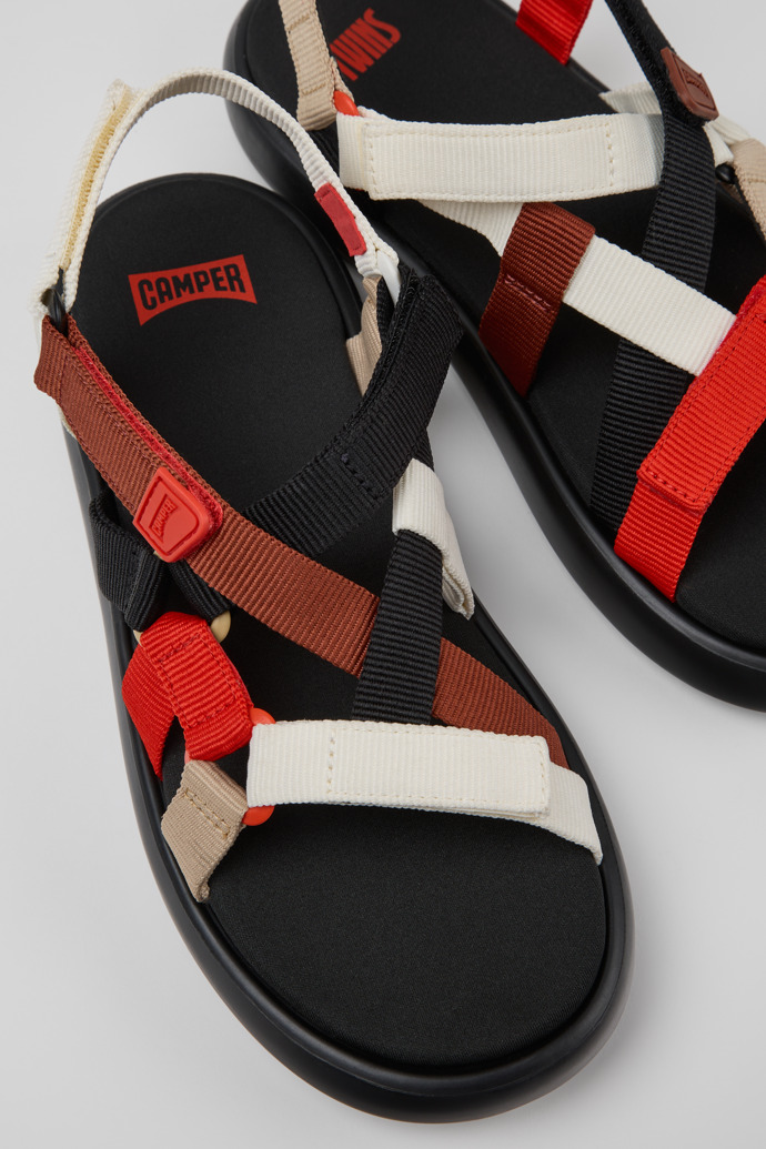 Camper Twins - Sandalias multicolor de PET reciclado para hombre.