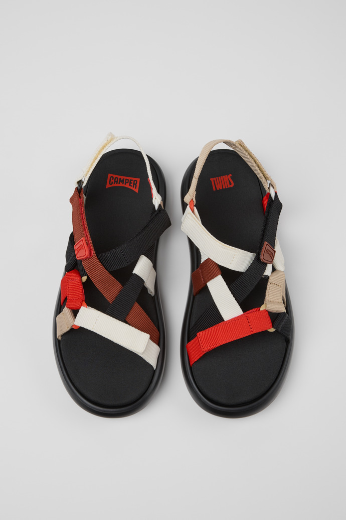 Camper Twins - Sandalias multicolor de PET reciclado para hombre.