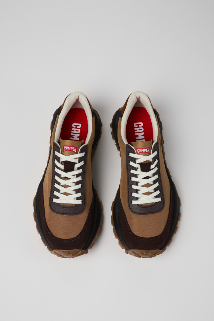 Camper Drift Trail VIBRAM - Zapatillas marrones de tela/nobuk para hombre